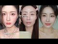 Zhao Lusi makeup style tutorial it’s is really good looking with spring peach colors