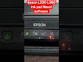 Epson L220 L360 ink pad Reset software #sorts#service#Aps printer service