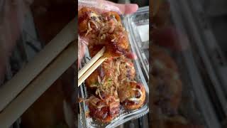 Takoyaki from Super market !! cheap and delicious #Japan