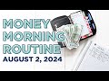 Money Morning Routine | Payday Budget Routine