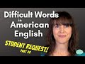 How to Pronounce Difficult Words in English - American R [Student Request Part 20]