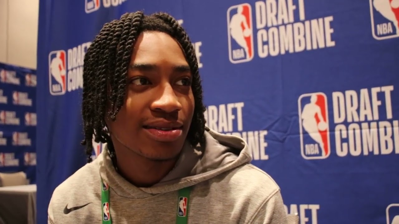 Rob Dillingham 2024 NBA Draft Combine Interview - YouTube