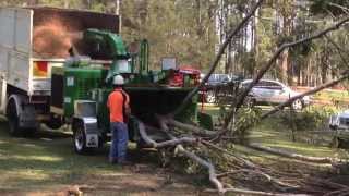 Bandit Chipper Vs Vermeer. Extreme Bobcat Tricks