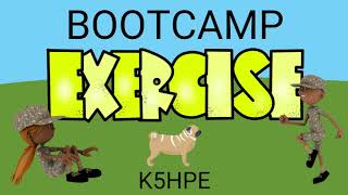 Bootcamp for Kids #2, Fitness, Exercise, Physical Education, PE, Brain Break, Daily Activity, DPA