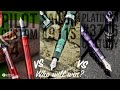 Pilot  Custom 74 vs. Sailor 1911S vs. Platinum 3776 Century Fountain Pens