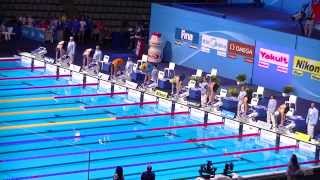 100m Freestyle Women, Final. Swimming World Championships BCN 2013. Cate CAMPBELL Gold Medal