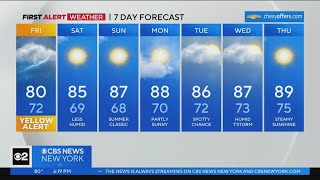 First Alert Forecast: CBS2 7/20/23 Evening Weather