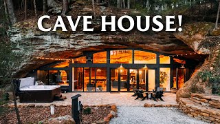 2024 World's Most Unique Airbnb! Cave House Full Tour! (amazing interior)