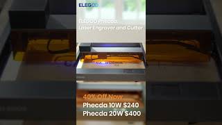 ELEGOO Phecda Laser Engraver \u0026 Cutter Part 1 #3dprinting #3dprinter #elegoo #viral #youtubeshorts