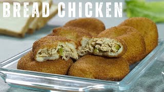 Quick And Easy Chicken Bread Balls Recipe | Chicken Bread Roll
