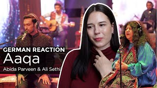 German Reaction on Aaqa | Abida Parveen & Ali Sethi | Coke Studio Season 9