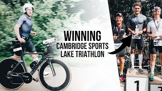 Winning Cambridge Sports Lake Triathlon After A Disaster Start || Race Report