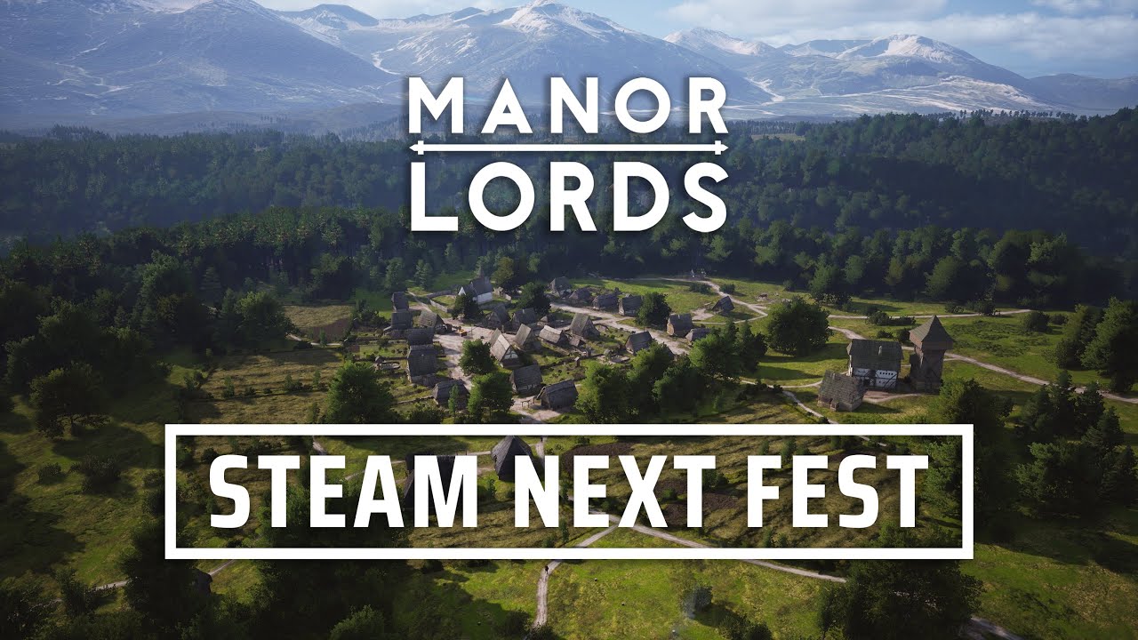 Manor Lords - Steam Next Fest Announcement - YouTube