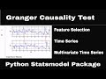 Granger Causality Statistical Test for Time Series