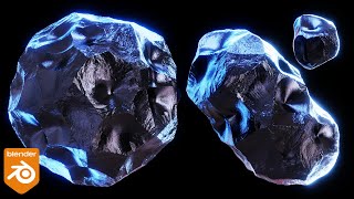 Procedural Obsidian Material (Blender Tutorial)