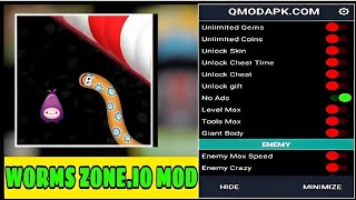 worms zone io mod menu || worms zone io mod apk