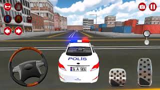 Gerçek Türk Polis Arabası Oyunu 3D // Android Polis Arabası Oyunu İzle - Android Gameplay FHD