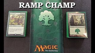 MTG Mono-Green Stompy Deck Tech