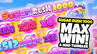 Sugar rush 1000 - MAX WIN \u0026 MORE!