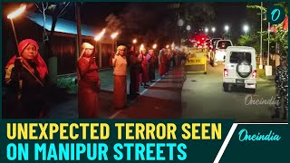 Manipur Unrest Shocking Video: Moment When Hundreds of Manipuris \u0026 Cars Flee In Fear