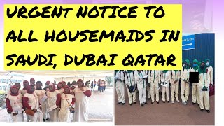 ALL Kadama and housemaids working in Saudi Arabia and Dubai listen to this