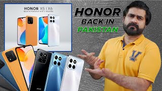 Honor Back in Pakistan !! My Opinion About Honor X5 \u0026 X6 !! Budget Range Segment Phone #mastech