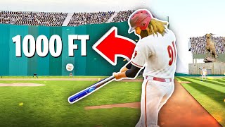 THE BIGGEST STADIUM EVER! *OMG* 1000 FEET - MLB The Show 22 Gameplay 4