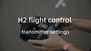 H2 Autopilot system transmitter setting teaching