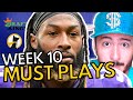 DraftKings Week 10 + Underdog (Best Plays From Sims!) | NFL DFS Picks + 2024 Fantasy Football