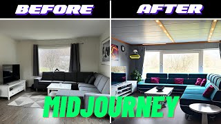 AMAZING Midjourney AI Home Interior Designs