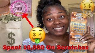 I Spent $10,000 On Supreme Ventures Scratchaz And Won This 😳🍾 *MUST WATCH* @Shanie