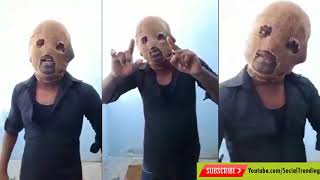 அரசியல் மீது உள்ள கோபத்தை முகமூடி அணிந்து பேசும் நண்பர், Man showing angry on tn politics with mask
