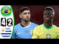 Brazil vs Uruguay 4-2 - All Goals & Highlights - Copa America 2024