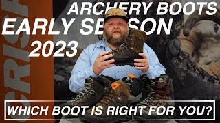 Early Season Archery Hunt 2023 | Which Boot should you choose? 4K