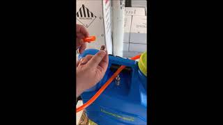 Fitting a Hose Coupling to a Gardiner Backpack Hose