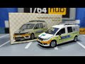 Era Car 1/64 Volkswagen Caddy Maxi - Chun Wo Patrol Car