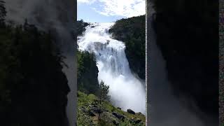 Nyastølfossen, Norway in the Husedalen Valley