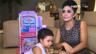 Entertainment News - Krisdayanti menikmati kebersamaan bareng anak