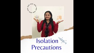 Isolation precautions | Infection Control nursing | Standard, Airborne, Droplet, Contact Precaution