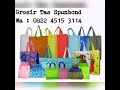 Harga Tas Spunbond Bandung, Tlp. +62822 4515 3114, LANGSUNG PABRIK..!!!