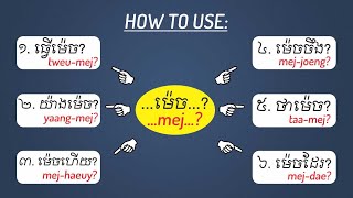 Let's Learn 6 Question Words with \