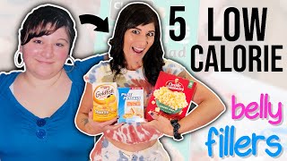 5 Low Calorie Belly Filling Snacks for EASY WEIGHT LOSS (I trick my belly into thinking it's full)