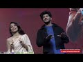 dulquer salmaan u0026 sobhita dhulipala dances for dingiri dingale song kurup shreyas media