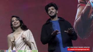 Dulquer Salmaan \u0026 Sobhita Dhulipala Dances for Dingiri Dingale Song | KURUP | Shreyas Media