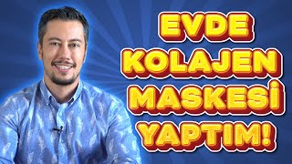 😍EVDE KOLAJEN MASKESİ 😍 NASIL YAPILIR?