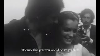 Alain Delon speaking about his love Romy Schneider