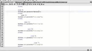 JAVA Programming Tutorial Switch Statement part 1
