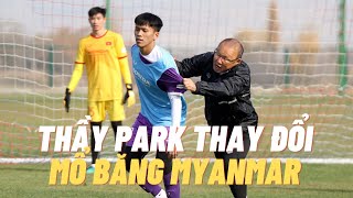 HLV Park Hang Seo thay đổi U 23 Việt Nam vs U23 Myanmar