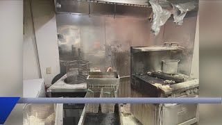 Marshall firefighters respond to local gas station after grease fire gets out of control