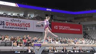 Claire Pease  - Balance Beam -  2024 Xfinity U.S. Championships  - Women Session 1 Day 1